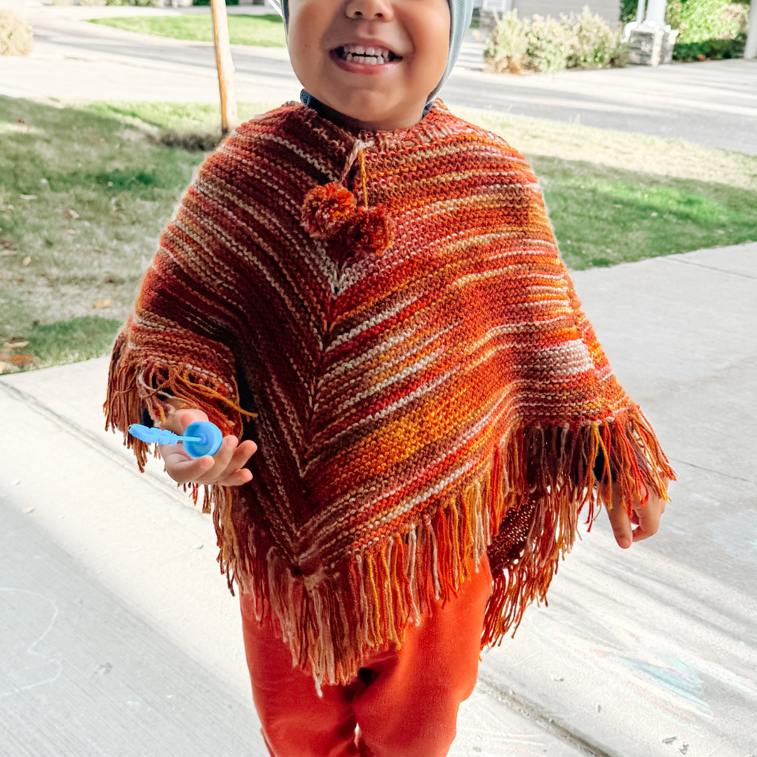 Poncho de lana