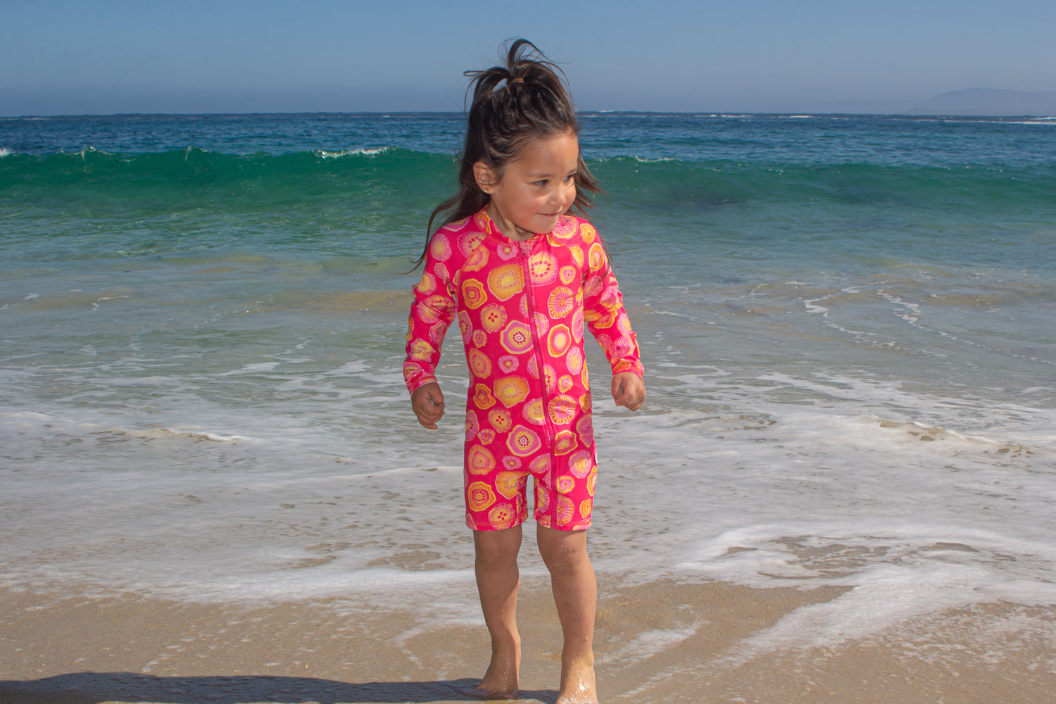 Traje de baño Flores del mar | UPF50+